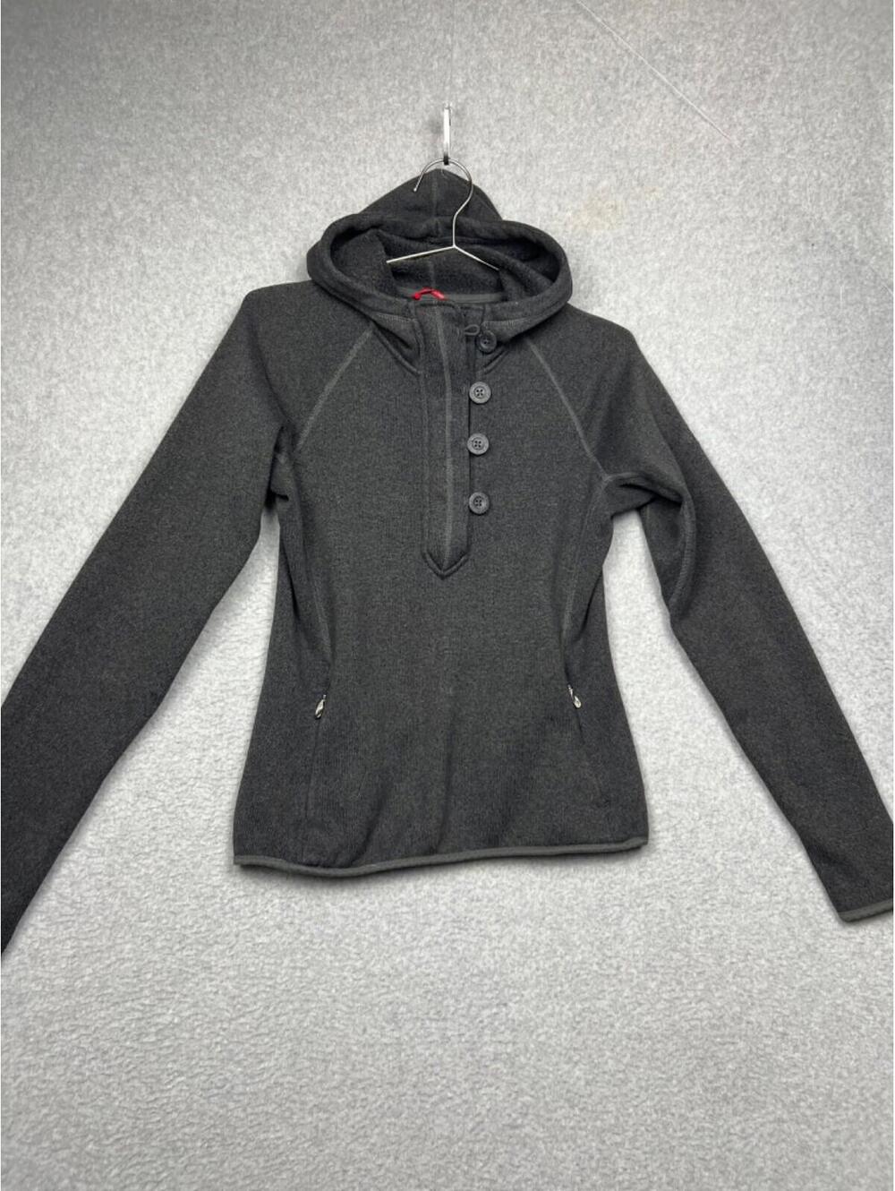 The North Face Fleece Womens Sweater S Crescent Sunshine Hoodie Pullover Outdoor